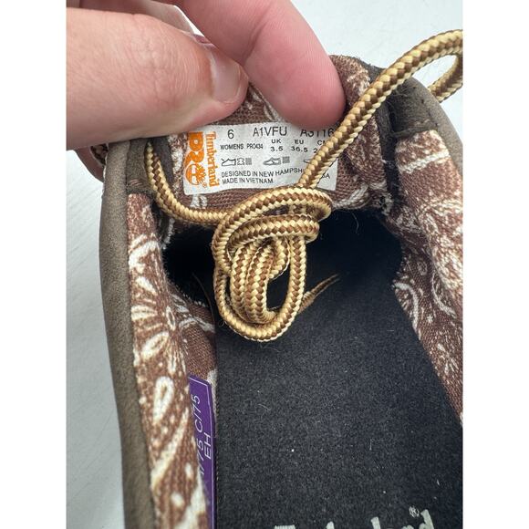 NEW Timberland HIGHTOWER Women's Oxford Safety Work Shoe Brown US Size 6 Medium - Picture 10 of 11